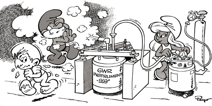 GWR gravimeter - 1982-1983