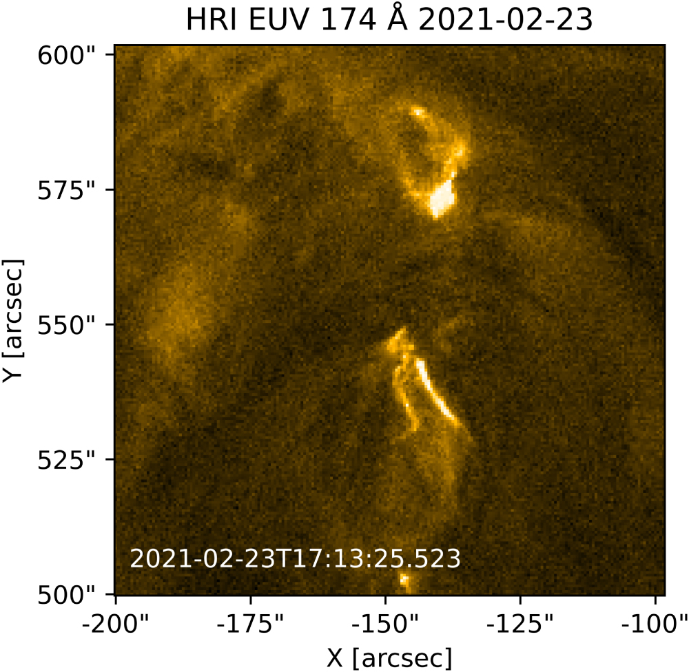 Image des oscillations sur le Soleil prise par EUI. Crédit: ESA/Solar Orbiter/EUI Team: CSL, IAS, MPS, PMOD/WRC, ROB, UCL/MSSL. (Une animation de cette figure est disponible)